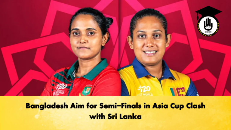 Bangladesh Aim for Semi Finals in Asia Cup Clash with Sri Lanka Cricket Gurukul, GOLN
