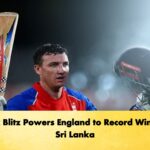 Brook Blitz Powers England to Record Win Over Sri Lanka