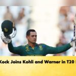 De Kock Joins Kohli and Warner in T20 Elite