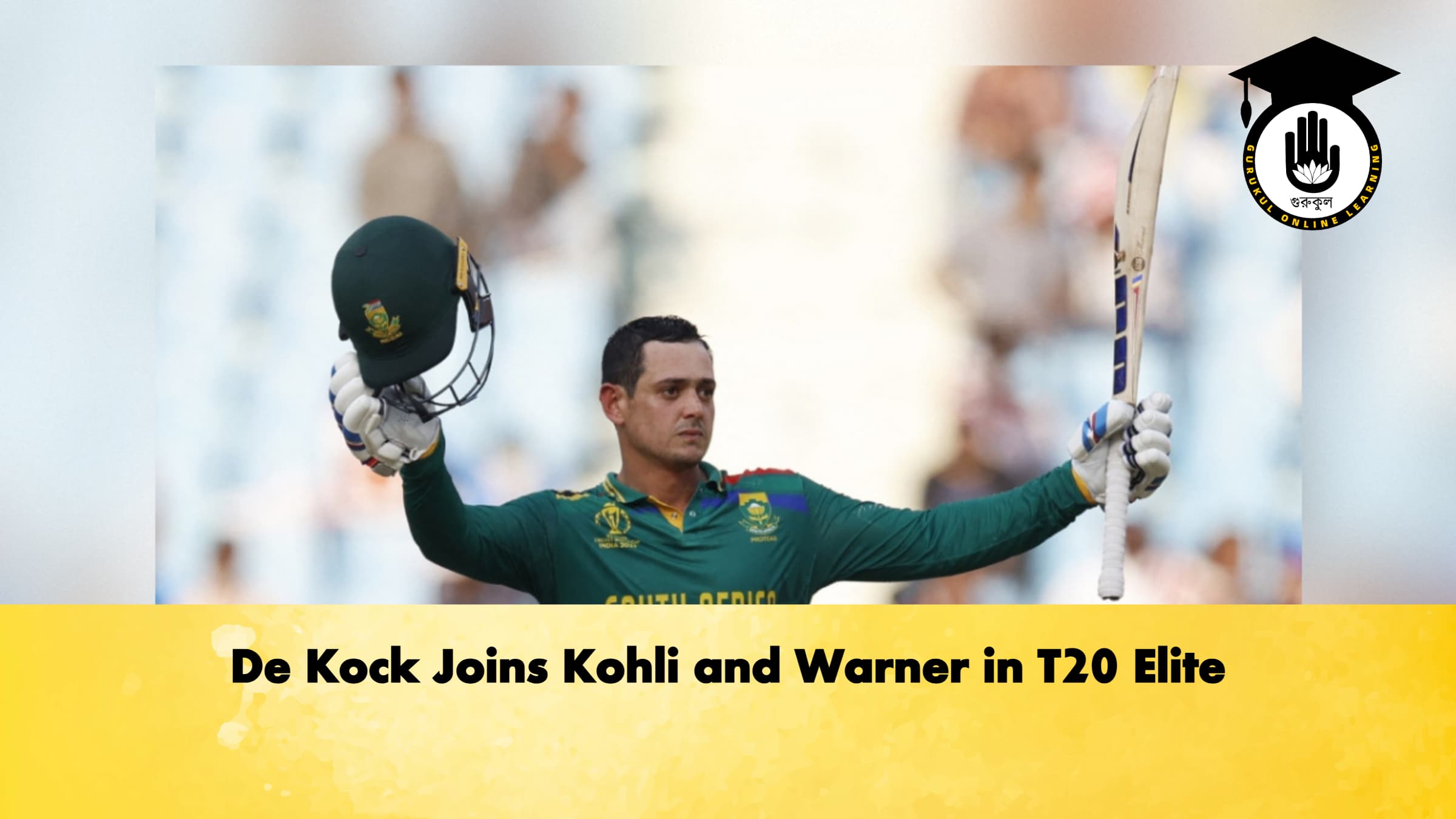 De Kock Joins Kohli and Warner in T20 Elite