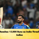 Kohli Reaches 15,000 Runs as India Thrash West Indies