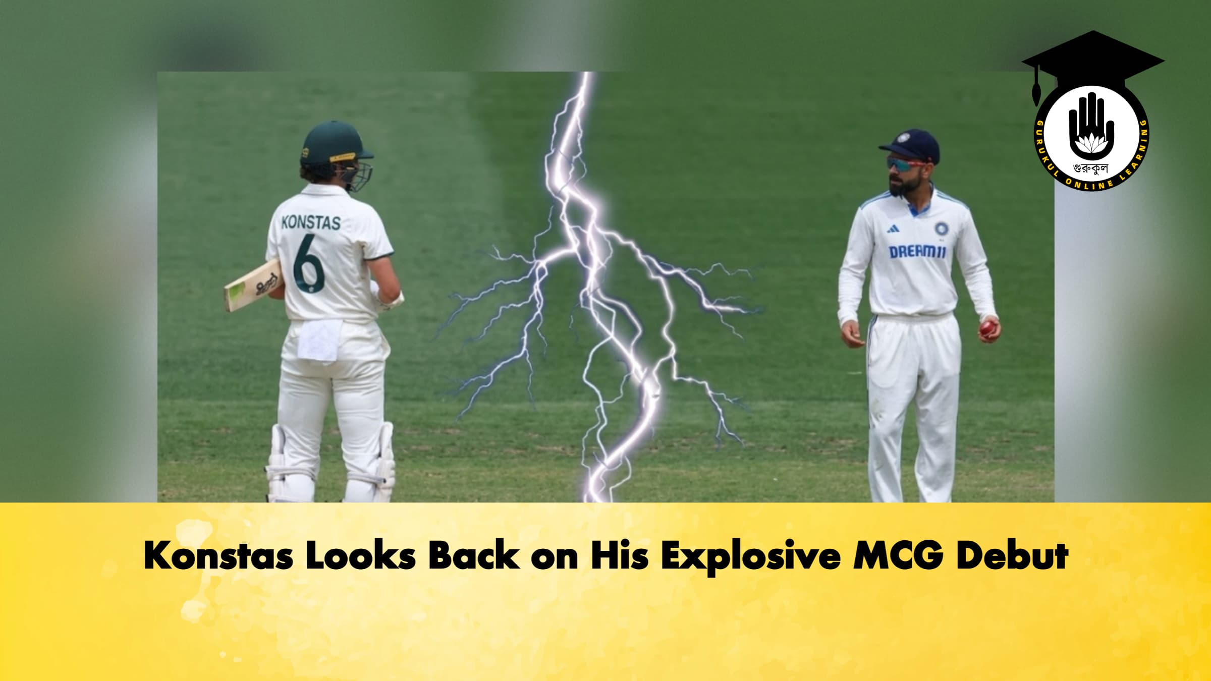 Konstas Looks Back on His Explosive MCG Debut