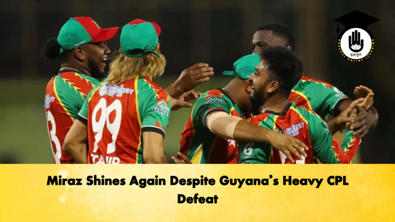 Miraz Shines Again Despite Guyanas Heavy CPL Defeat