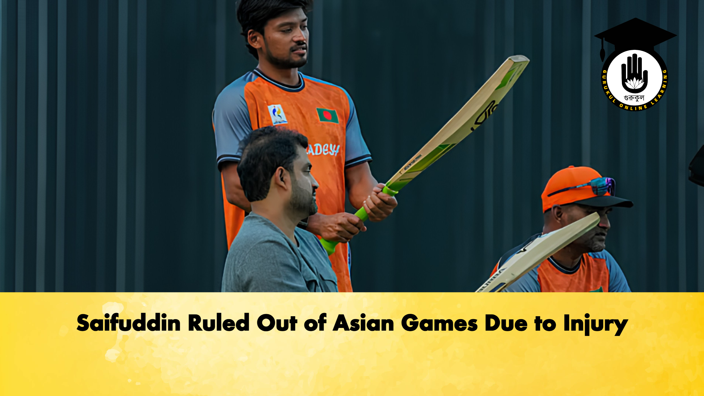 Saifuddin Ruled Out of Asian Games Due to Injury