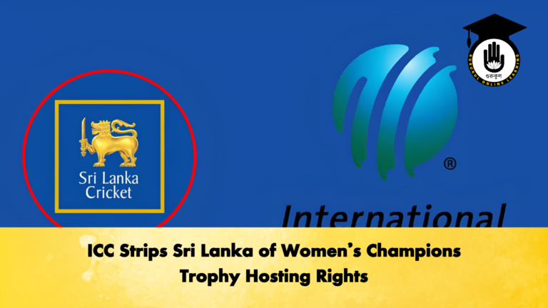 ICC Strips Sri Lanka of Women's Champions Trophy Hosting Rights