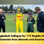 Bangladesh Collapse for 172 Despite Half-Centuries from Sharmin and Sworna