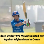 Bangladesh Under-19s Mount Spirited Run Chase Against Afghanistan in Oman
