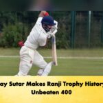 Chinmay Sutar Makes Ranji Trophy History With Unbeaten 400