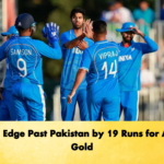 India Edge Past Pakistan by 19 Runs for Asian Gold