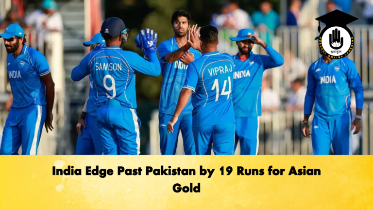 India Edge Past Pakistan by 19 Runs for Asian Gold