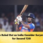 Kishan Ruled Out as India Consider Suryavanshi for Second T20I
