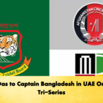 Litton Das to Captain Bangladesh in UAE One-Day Tri-Series