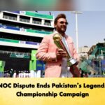 NOC Dispute Ends Pakistan’s Legends Championship Campaign