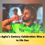 Salman Agha’s Century Celebration Was a Tribute to His Son