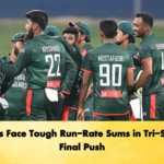 Tigers Face Tough Run-Rate Sums in Tri-Series Final Push