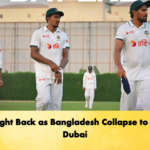 UAE Fight Back as Bangladesh Collapse to 234 in Dubai